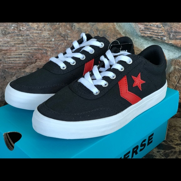 Converse Little Boys Courtlandt Casual Sneakers - Picture 4 of 13